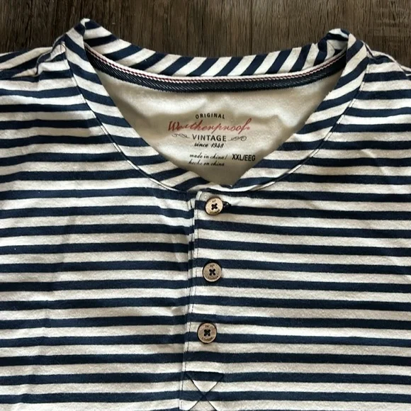 ⭐️Weatherproof Henley NWOT, shirt sleeve shirt. - Picture 2 of 2